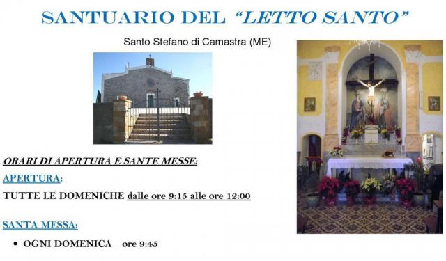letto santo